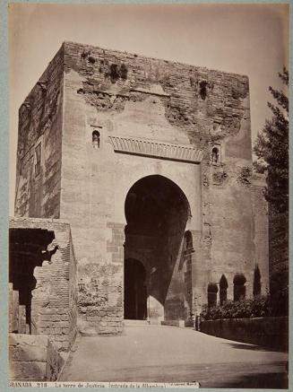 Granada. La torre de Justicia (entrada de la Alhambra)