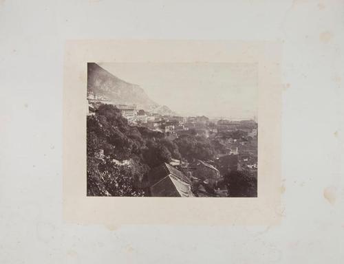 Gibraltar, looking towards the African coast