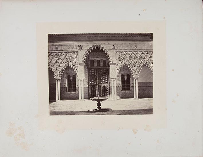 Door of the ambassadors’ hall, at the Alcazar. Seville