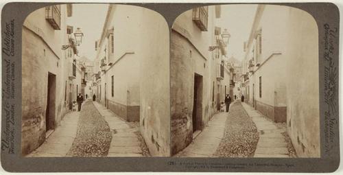 Una calle típica en Córdoba.