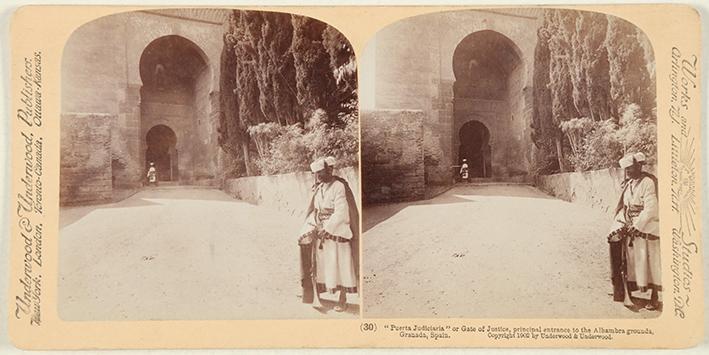 Puerta Judiciaria, la entrada principal de los jardines de la Alhambra