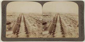 La avenida más popular de Barcelona, el Paseo de Colón desde el monumento de Colón