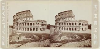 Roma. Anfiteatro Flavio o Colosseo coi nuovi scavi