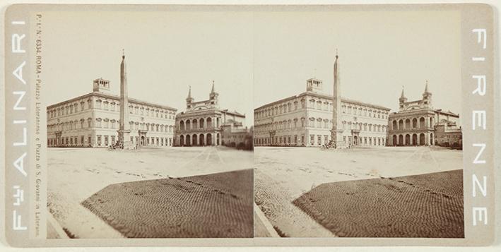 Roma. Palazzo Lateranense e Piazza di S. Giovanni in Laterano