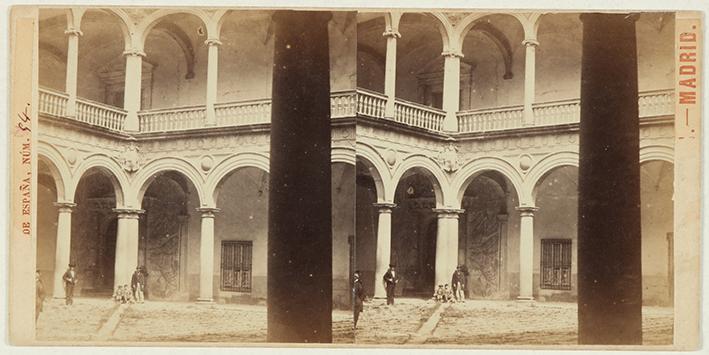 (Patio del hospital de Afuera. Toledo)