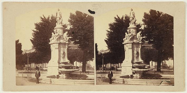 (Fuente de Apolo, en el Prado. Madrid)