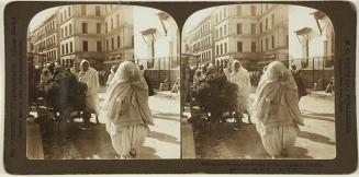 Arab Women in Street Dress, Algiers, Algeria