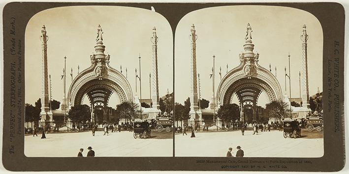 Monumental Gate, Grand Entrance to Paris Exposition of 1900