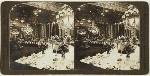 State Dinner to Prince Henry, East Room of White House, Washington