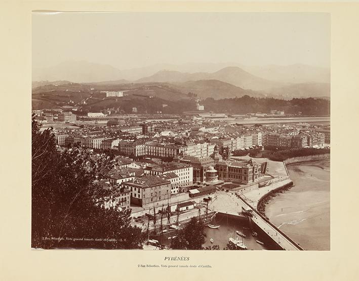 San Sebastian. Vista tomada desde el Castillo