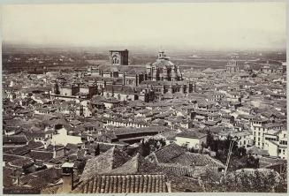 Granada. View of City and Catedral