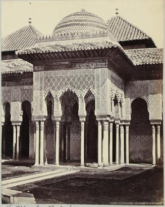 The Alhambra. Porch of Hall of Ambassadors