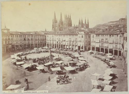 Burgos. La plaza mayor