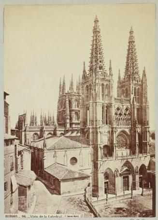 Burgos. Vista de la Catedral