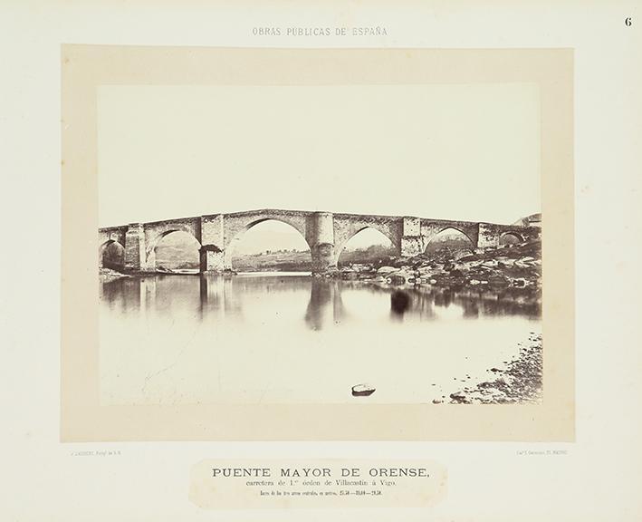 Puente Mayor de Orense. Carretera de primer orden de Villacastín a Vigo