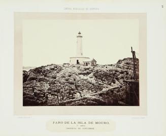 Faro de la isla de Mouro, provincia de Santander