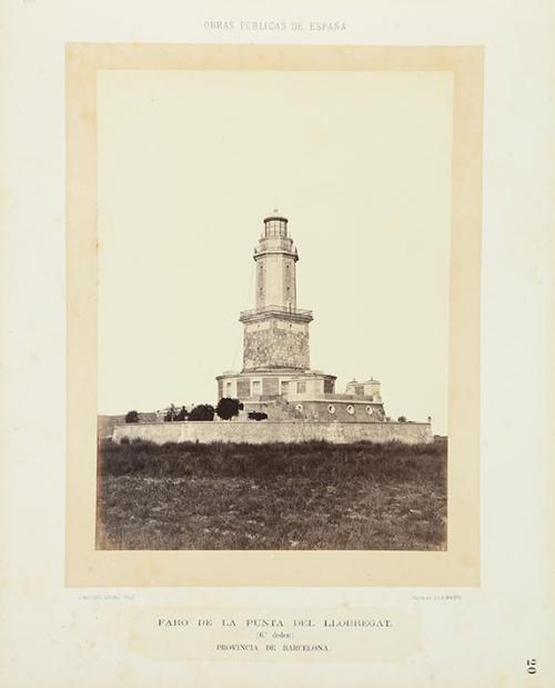 Faro de la Punta  del Llobregat, provincia de Barcelona