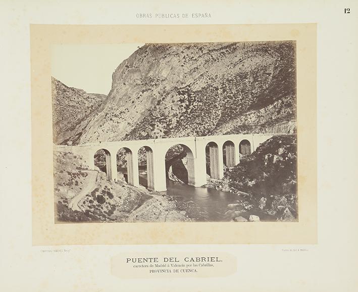 Puente del Cabriel, carretera de Madrid a Valencia por las Cabrillas, provincia de Cuenca