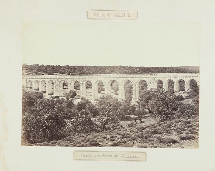 Canal de Isabel II. Puente acueducto de Valdealeas