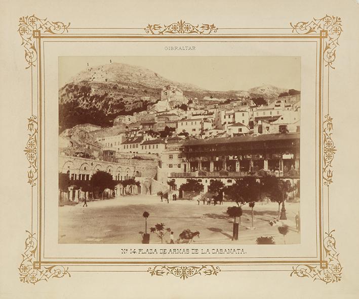 Gibraltar. Plaza de armas de la Casamata