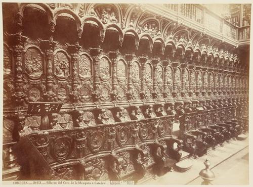 Córdoba. Sillería del Coro de la Mezquita o Catedral