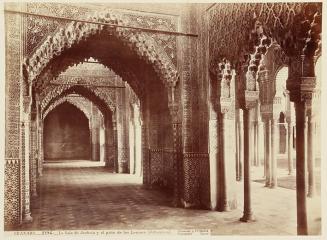 Granada. La Sala de Justicia y el patio de los Leones (Alhambra)