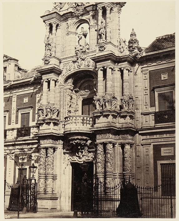 (Fachada del Palacio de San Telmo)