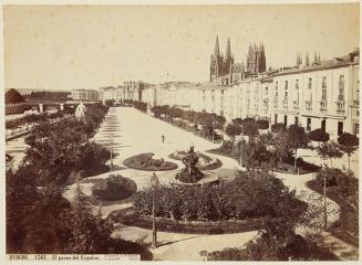 Burgos. El paseo del Espolón