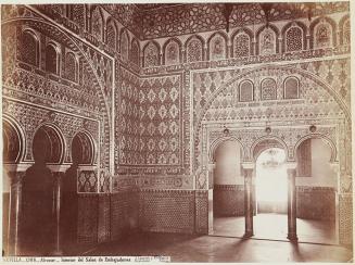 Sevilla. Alcazar. Interior del Salon de Embajadores