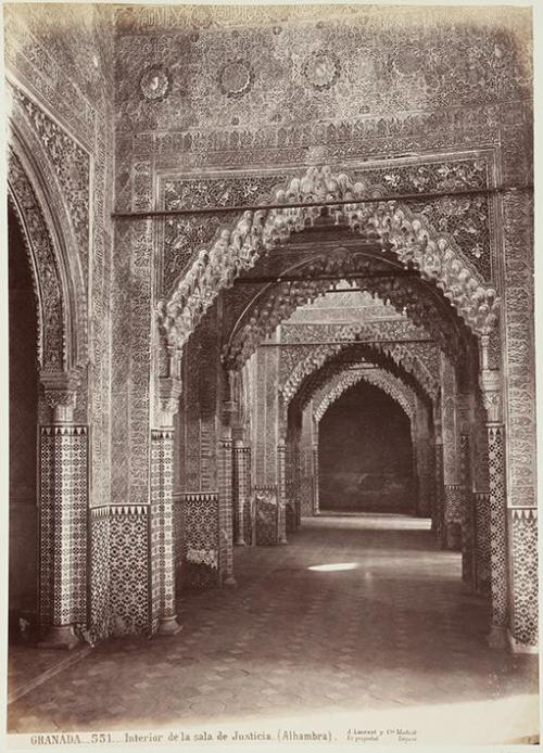 Granada. Interior de la Sala de Justicia (Alhambra)