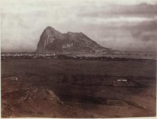 (Vista del Peñón de Gibraltar)