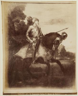 Tiziano. El Emperador Carlos V (Museo de Madrid)