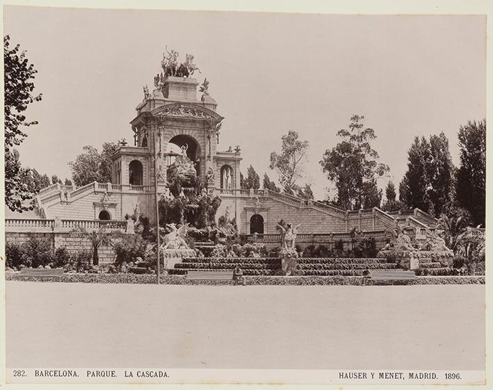 Barcelona. Parque. La Cascada