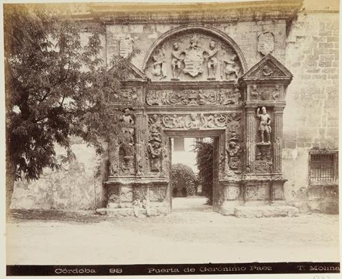 Córdoba. Puerta de Gerónimo Páez