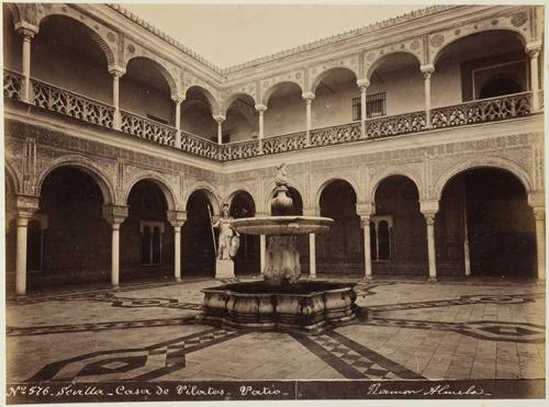 Sevilla. Casa de Pilatos. Patio