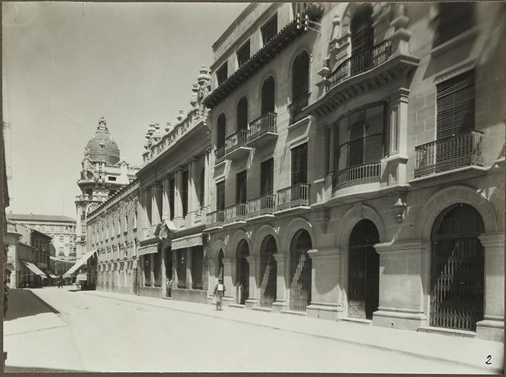 Albacete. Casino primitivo y teatro Cervantes