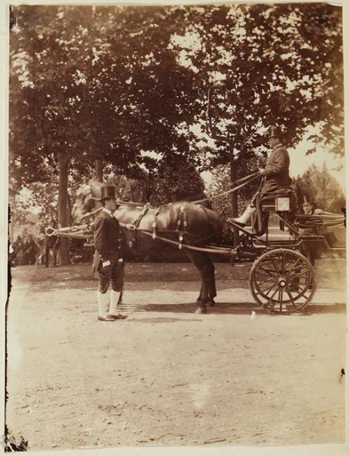 Roma. Visita de los Reyes de Italia a la Exposición de la Academia de España. 1883