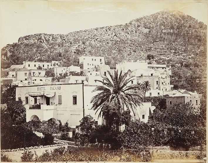 Capri. Hôtel Pagano. (Nápoles. Isla de Capri)