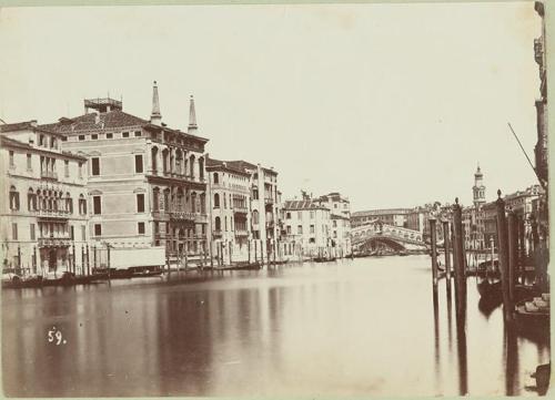 Gran Canal y puente de Rialto (Venecia)