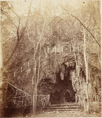 (Monasterio de Piedra) Gruta del artista