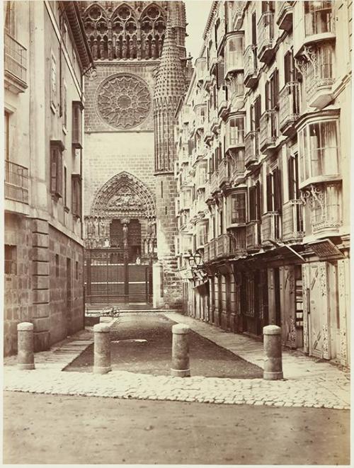 Calle y torre San Pablo. Burgos