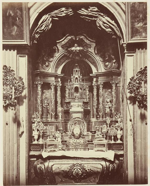 Hight Altar in the Chapel of the Reliquary