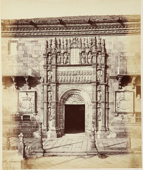 Portal of the Hospicio de los Reyes, or Pilgrims Hospital