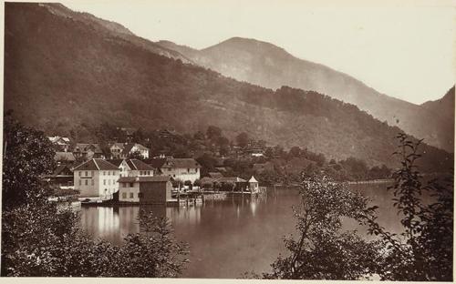 Europe. Weggis, Lake Lucerne