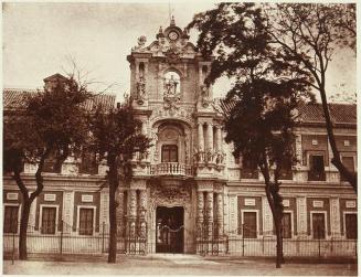 Séville. Porte du Palais St Elme