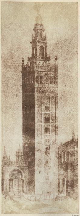 The Giralda, or Great Morrish Belfry of the Cathedral of Seville