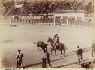 Corridas de toros. El picador