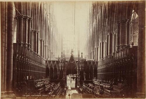 The choir, Westminster abbey