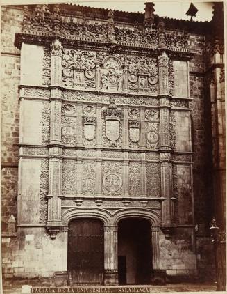 Fachada de la Universidad. Salamanca