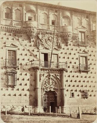 Fachada del Palacio del Infantado. Guadalajara